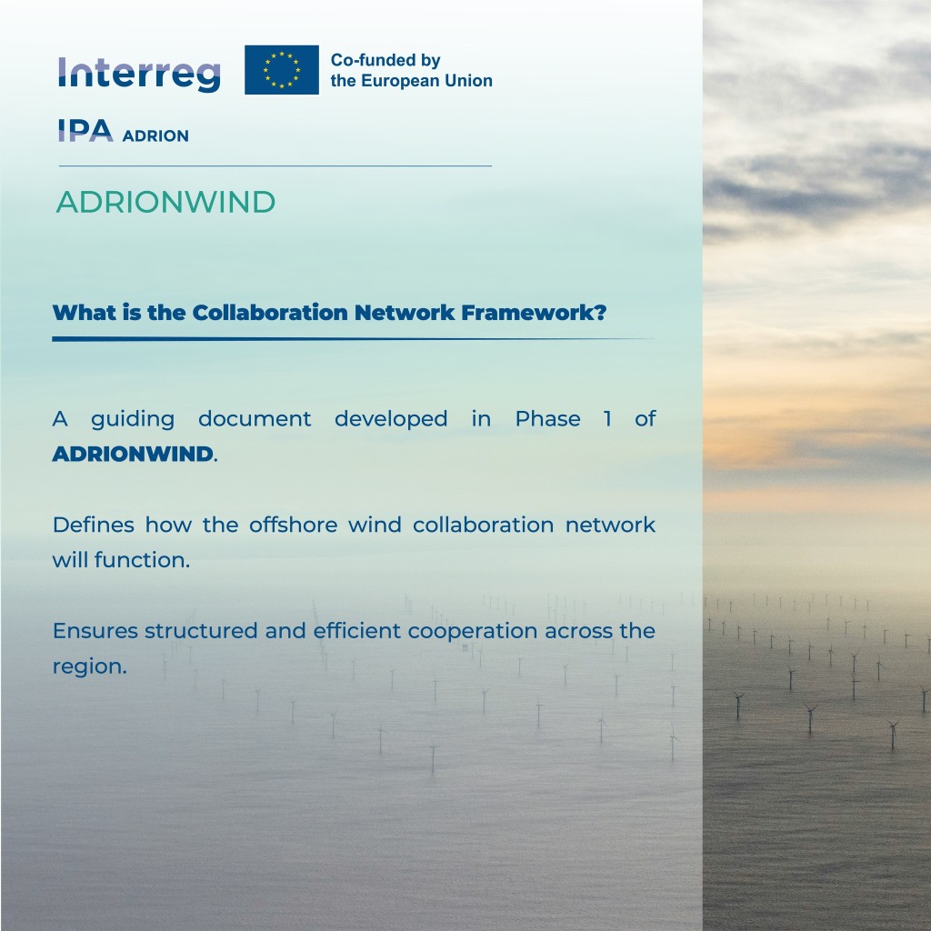 I partner ADRIONWIND presentano il Framework della Rete di Collaborazione